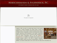 Tablet Screenshot of marschfitz.com